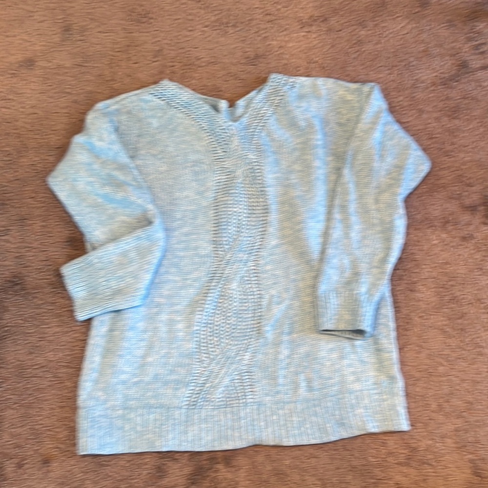 Large blue sweater